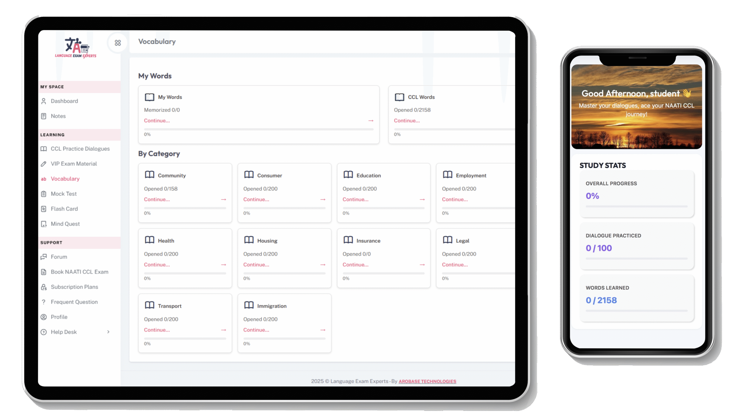 NAATI CCL Vocabulary